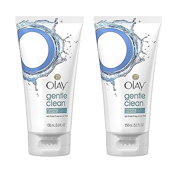 olay gentle clean foaming cleanser