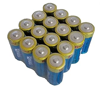 Kendal Batterien Ultra Power Alkaline, 1,5 V, MN9100, Größe LR1 N, 16 Stück