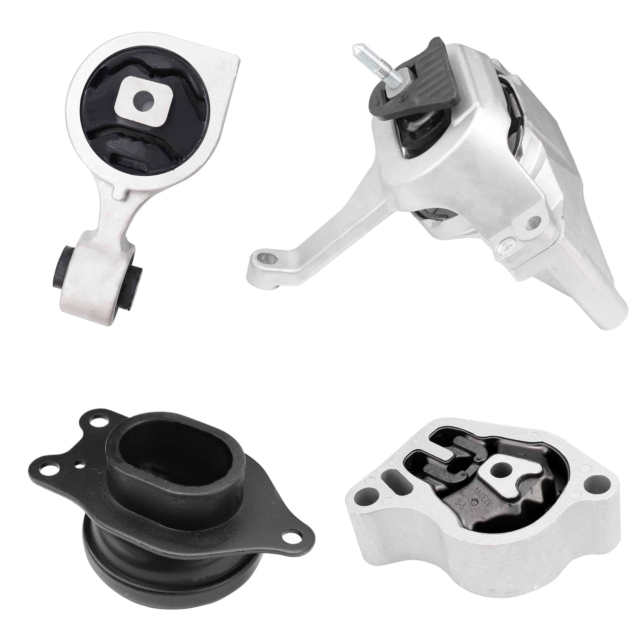 Photo 1 of YBDDZH Engine Motor and Transmission Mount Kit Compatible with 2007-2018 Altima 2.5L, Replace OE A4339 A4340 A4350 A4353, 11360-JA000 11220-JA000 11350-JA00A 11210-JA000, Set of 4