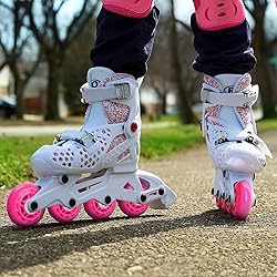 TOBWOLF 8 Pack 64mm 82A Indoor Inline Skate