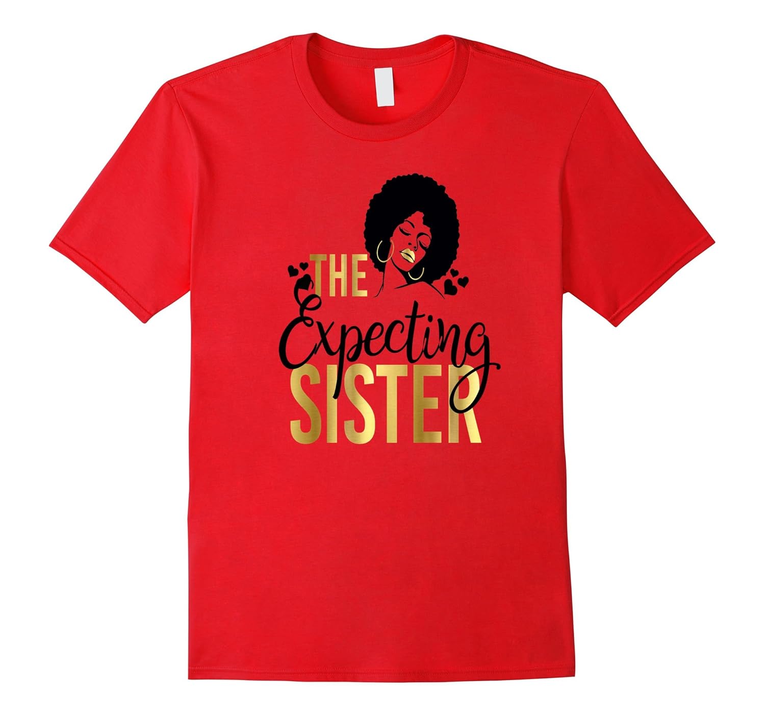 Black Girl Magic The Expecting Sister Shirt Birthday Wedding-ANZ