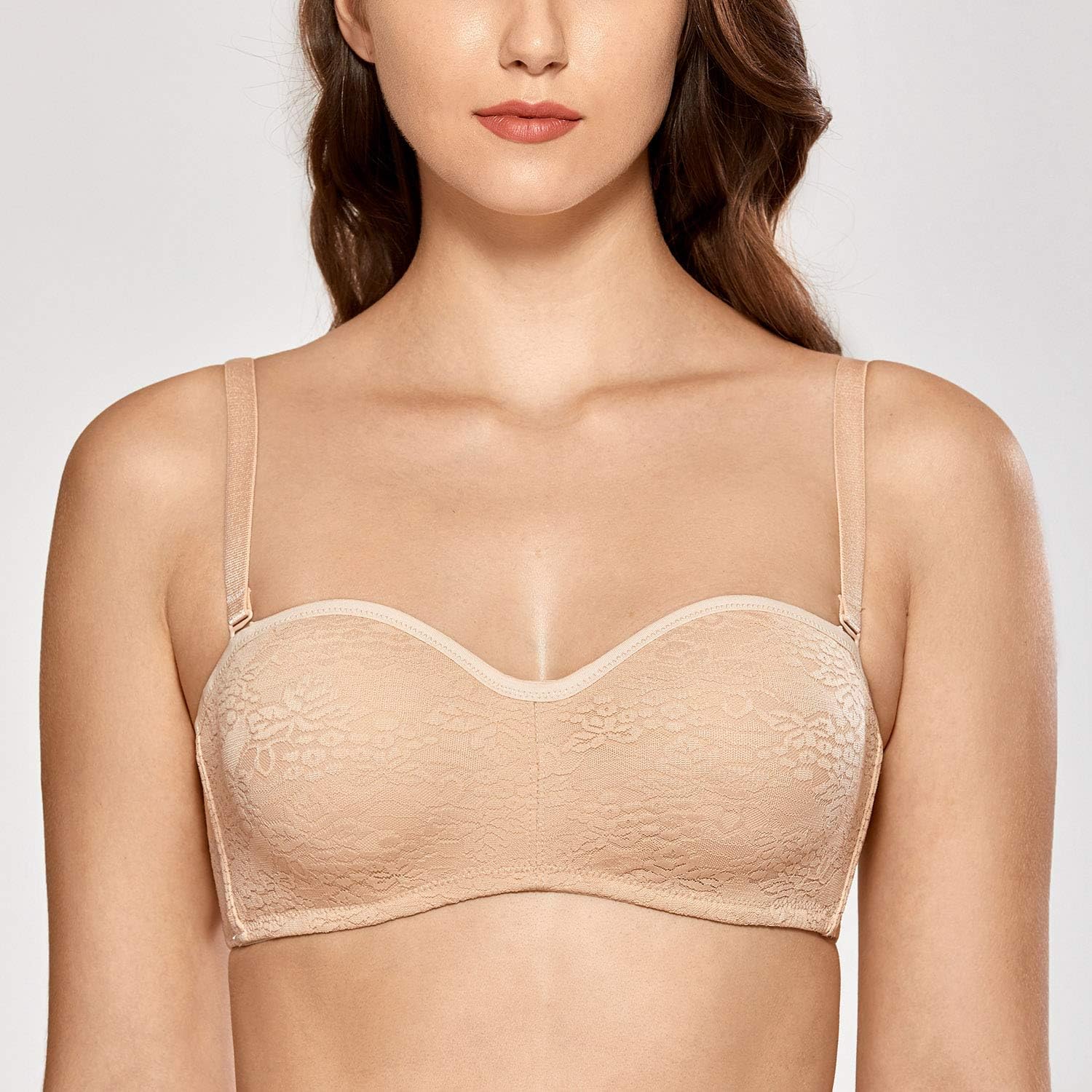 non padded strapless bra