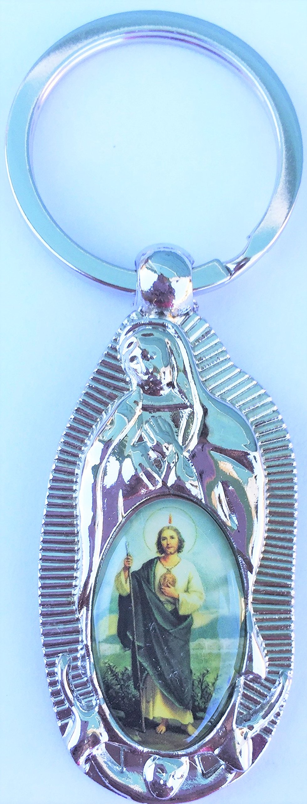 Buy 12pcs ST JUDE keychain Baptism First Communion favorRecuerdos de