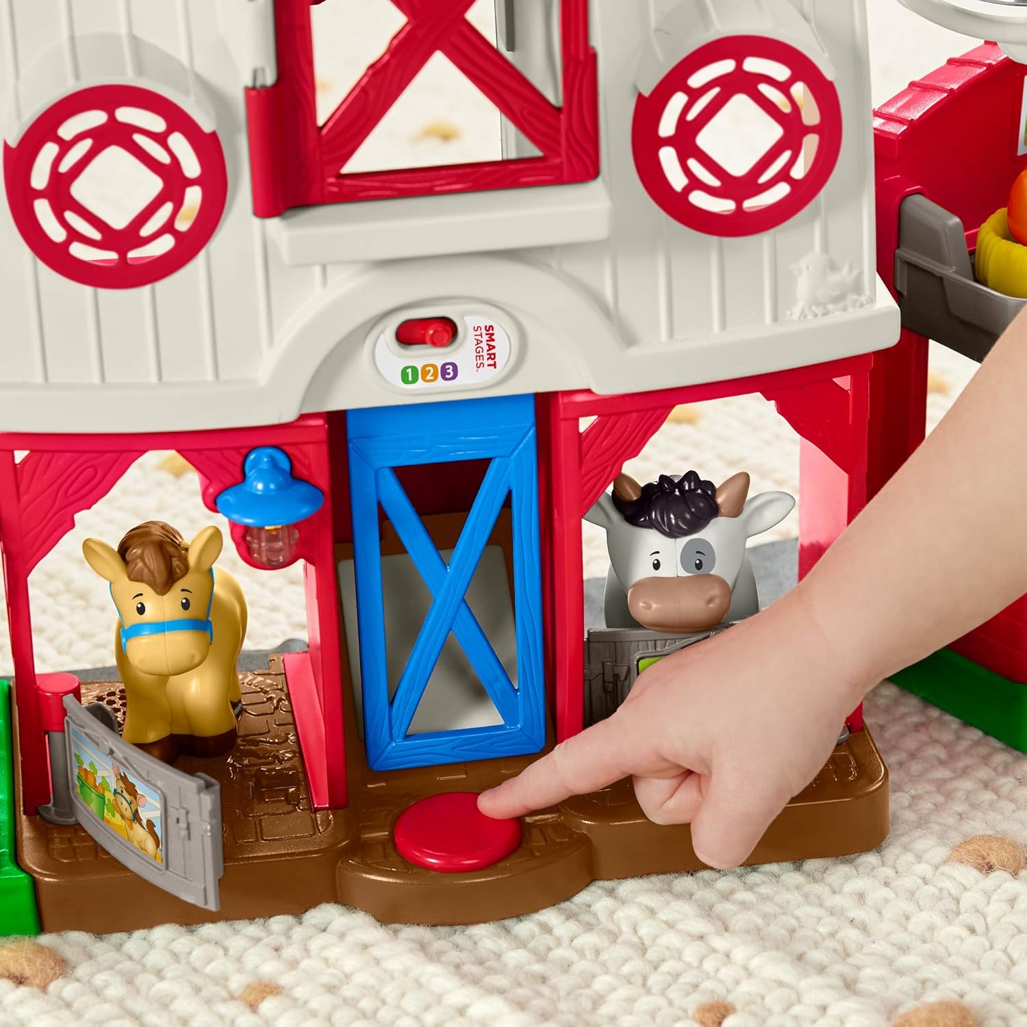 Fisher-Price Little People Caring for Animals Farm: Toys & Games