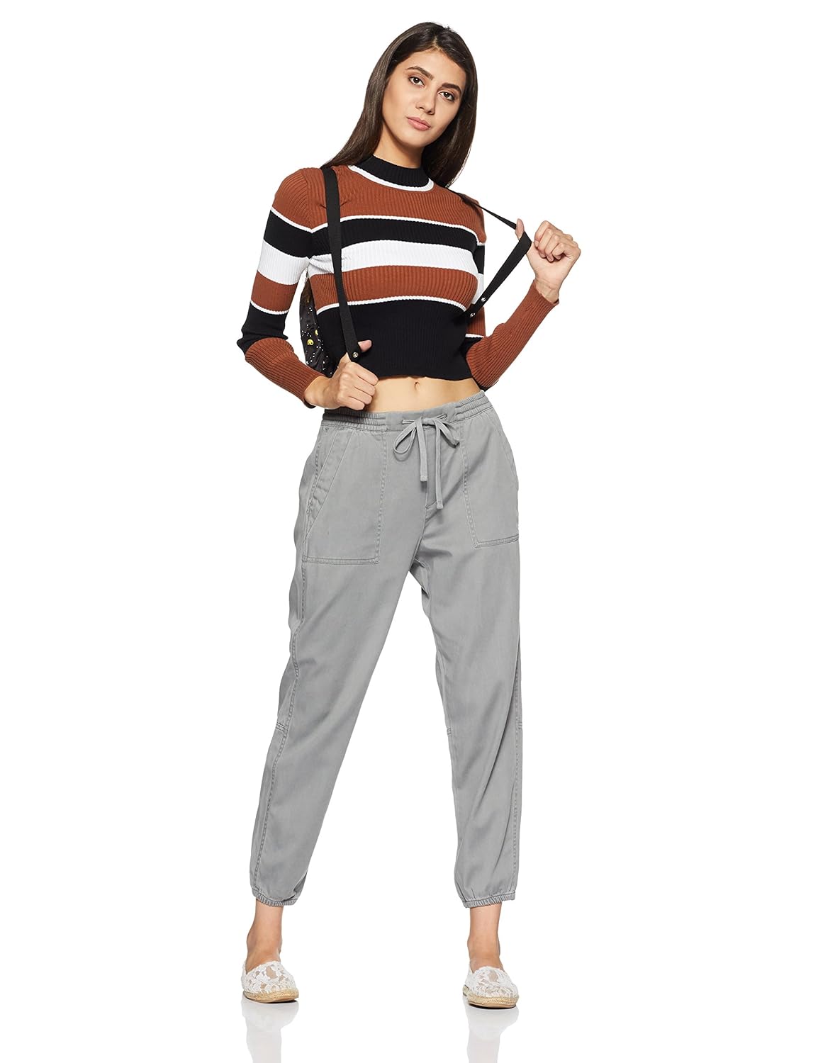 gap women's cotton track pants