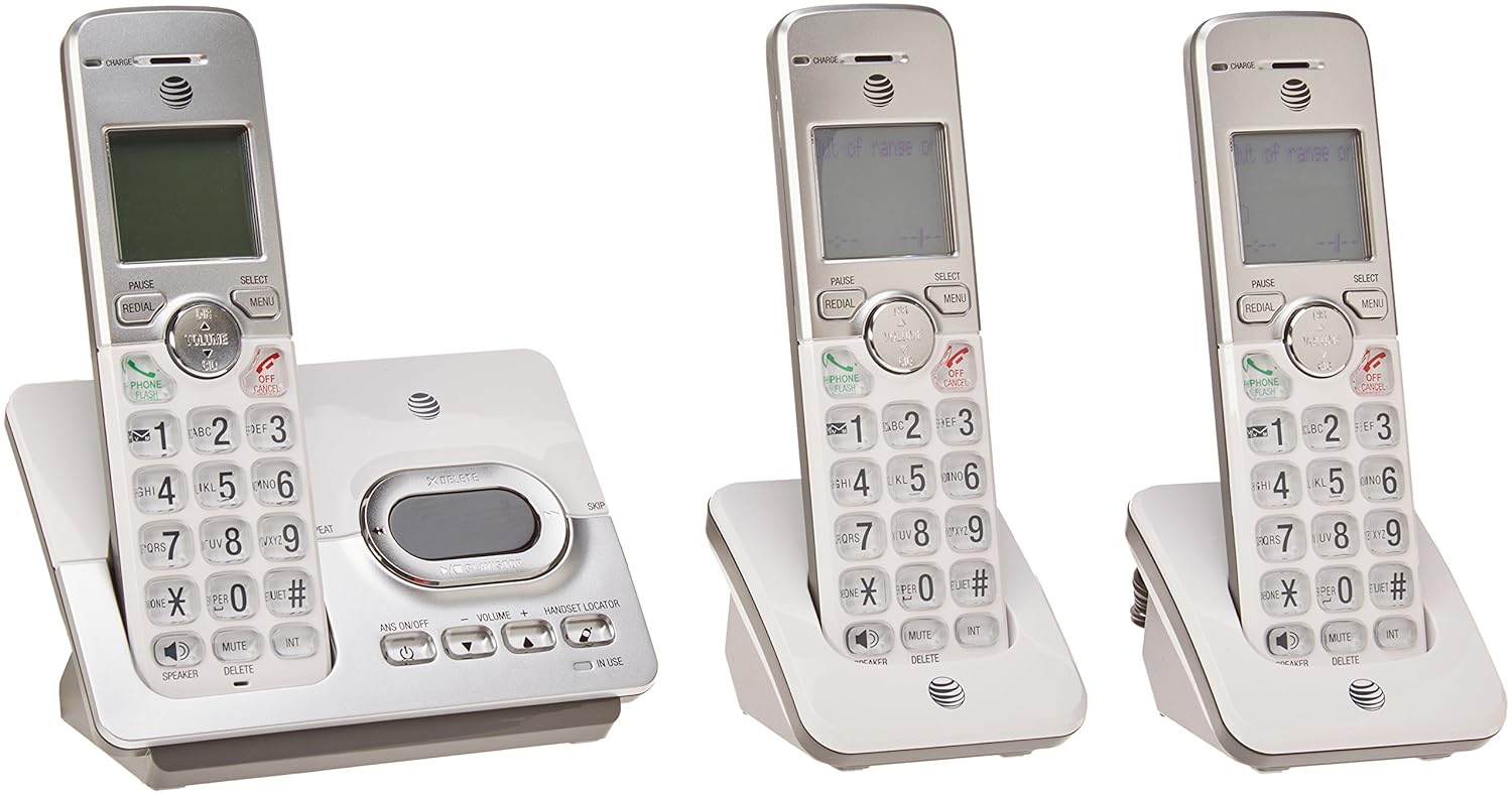 AT&T EL52303 3 Handset Cordless Answering System with Caller ID/Call Waiting