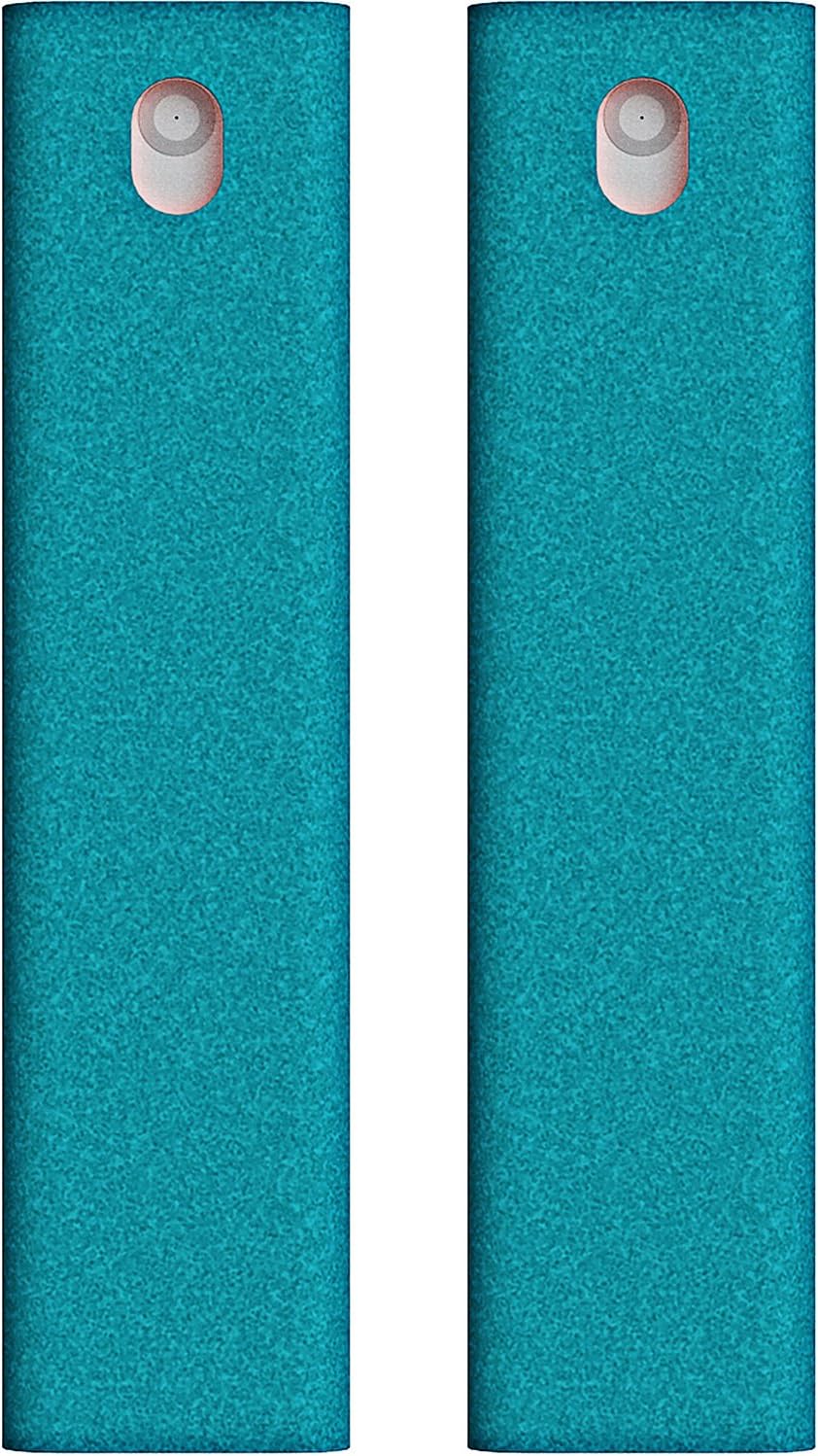 Screen Cleaning Spray with Integrated Microfiber Pad for Touch and Non-Touch Display Screens of Portable Electronic Devices (Pack of 2)
