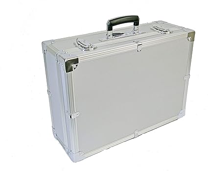 Amazon Co Jp パークハウス ジュラルミンケース５０ｃｍサイズシルバー日本製 文房具 オフィス用品