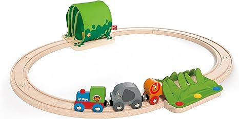hape jungle train journey set
