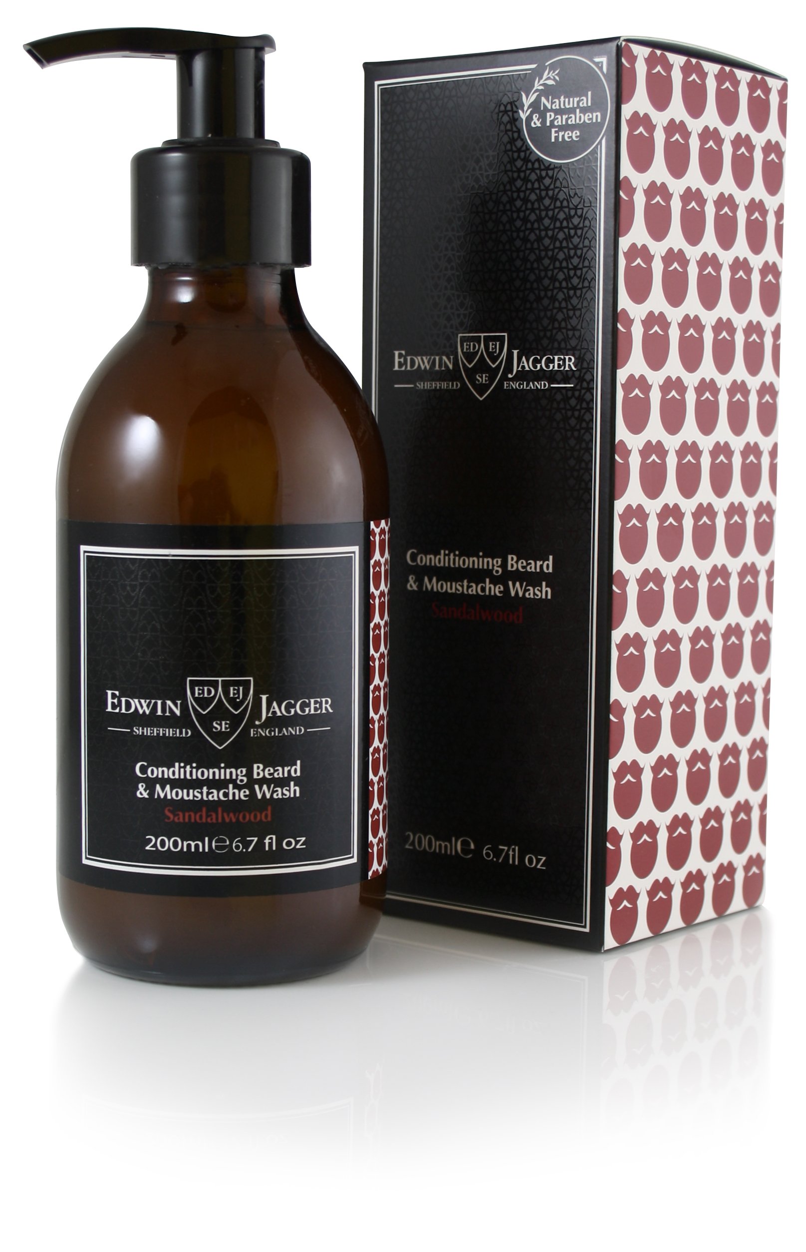 Edwin Jagger Conditioning Beard & Moustache Wash (Sandalwood)