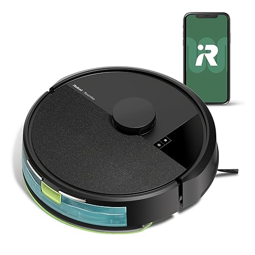iRobot Roomba 105 Combo Robot Vacuum & Mop - Easy to use, Intense Power-Lifting Suction, LiDAR Navigation, Multiple Cleaning Modes, Avoids Mopping Carpets, Self-Charging