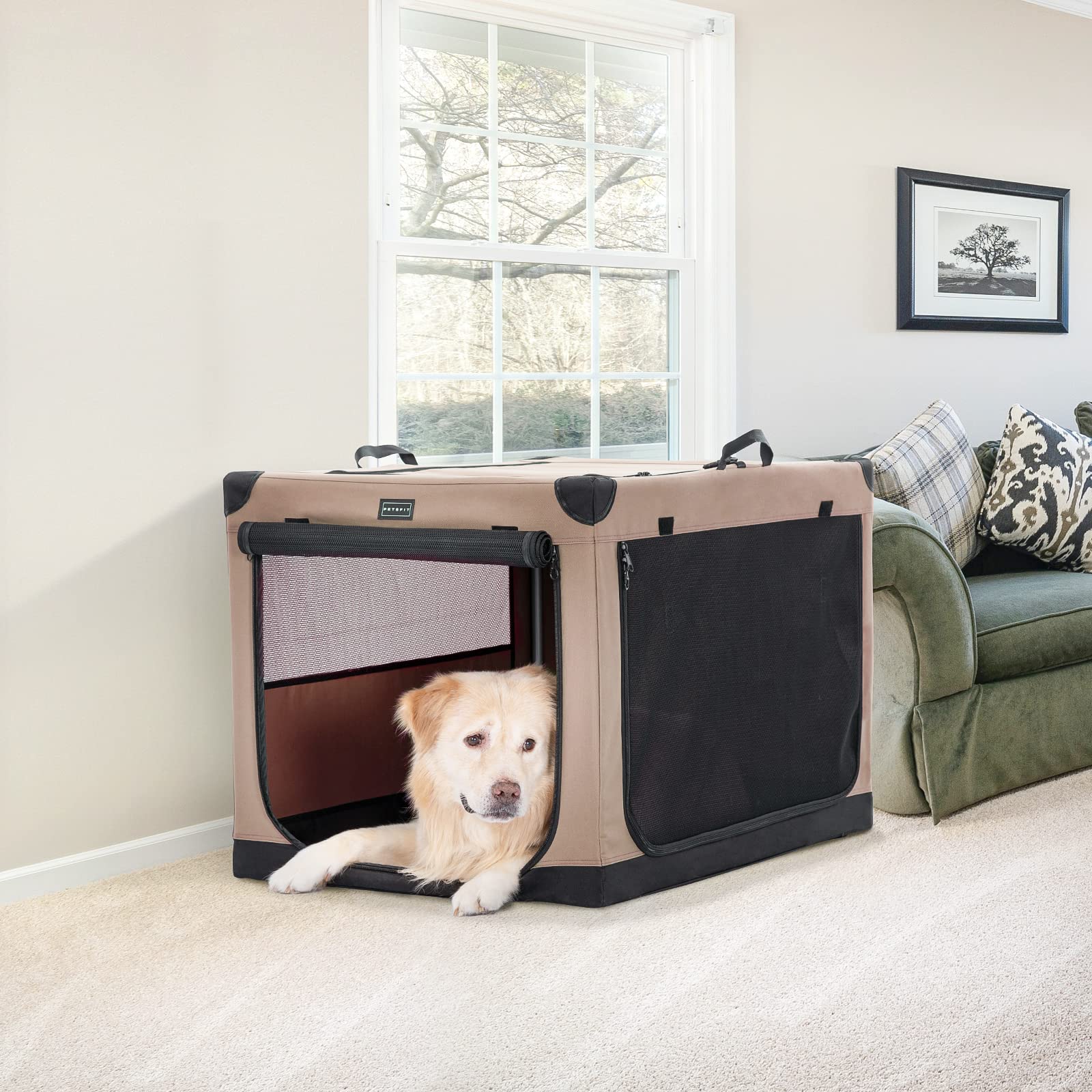 PETSFIT Collapsible Dog Crate
