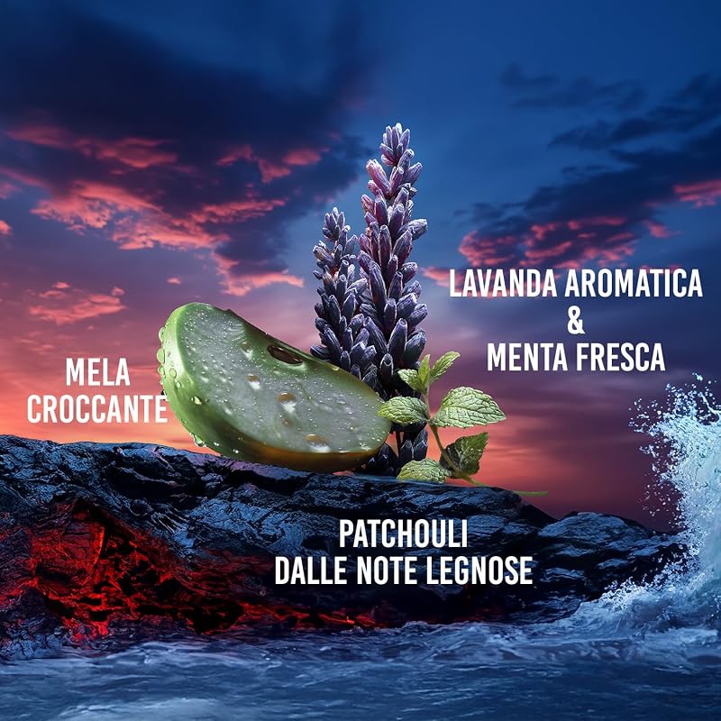 Drakkar Bleu, Iconico Profumo d'Autore, Eau de Parfum Potente, Acquatica e Fresca, 100ml
