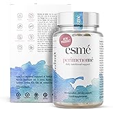 Esme Menopause Supplements Perimenopause Supplements 1 Month Supply - Daily Support for The Early Stage of Menopause – 60 Capsules - Includes Ashwagandha, Vitamins and Red Clover