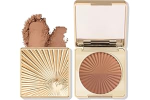 L.A. Girl Duo Bronzer, Golden Hour, Matte Finish, Medium Buildable Coverage, Two-in-One Compact, Professional Sculpting & Bronzing Powder, Warm Undertone GFP687