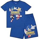 FREEZE Boy's Sonic The Hedgehog Short Sleeve T-Shirt and Shorts Set- Little and Big Boys Sizes 4-20