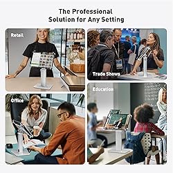 AboveTEK Anti-Theft iPad Kiosk Stand, 360 Rotation