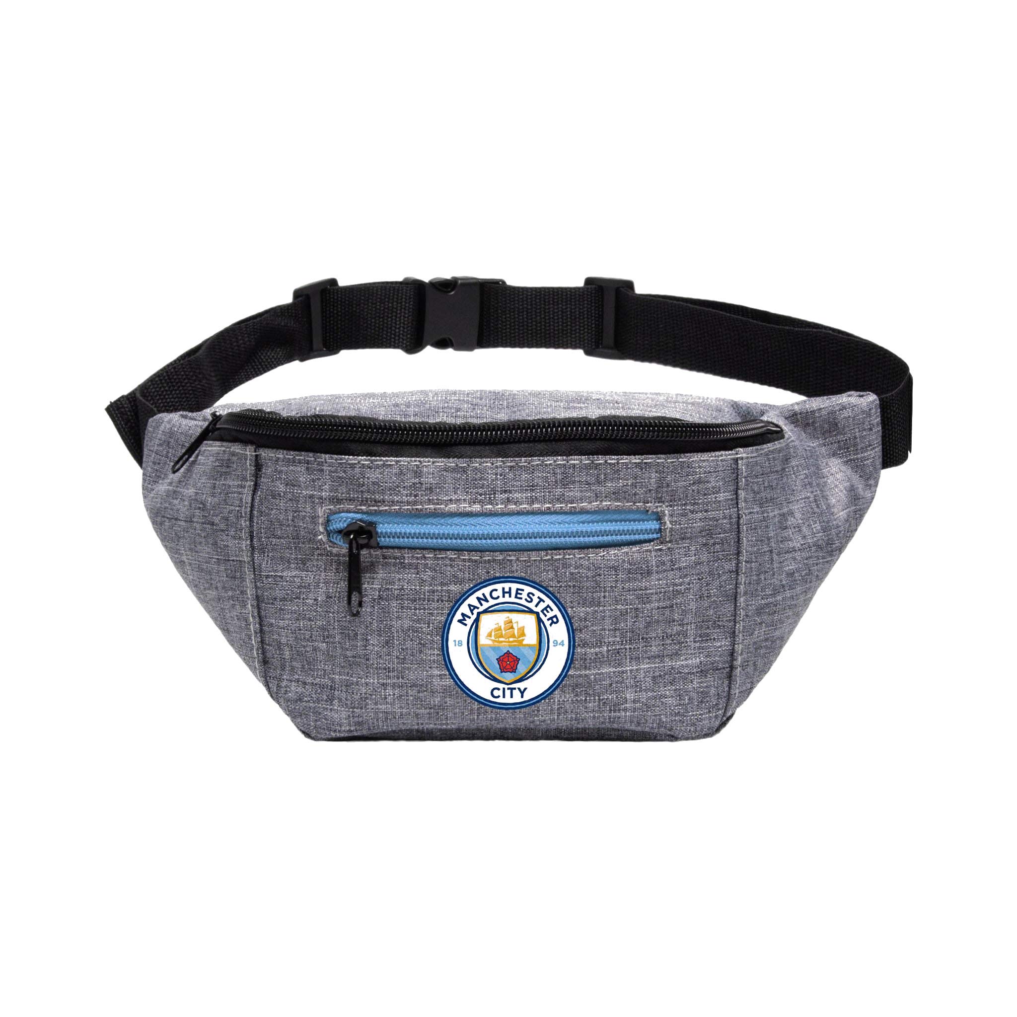 FOCO Grey Bum Bag WH, Manchester City, Einheitsgröße, Gray Fanny Pack — image 1