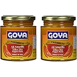 Goya Yellow Hot Pepper Paste 7.5 oz - Aji Amarillo (2 Pack)