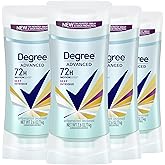 Degree Advanced MotionSense Antiperspirant Deodorant 4 Count 72-Hour Sweat And Odor Protection Sexy Intrigue Antiperspirant Deodorant For Women With MotionSense Technology 2.6oz