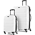 Samsonite Omni Pc Hardside Expandable Luggage with Spinner Wheels, White, 2-Piece Set (20/28)