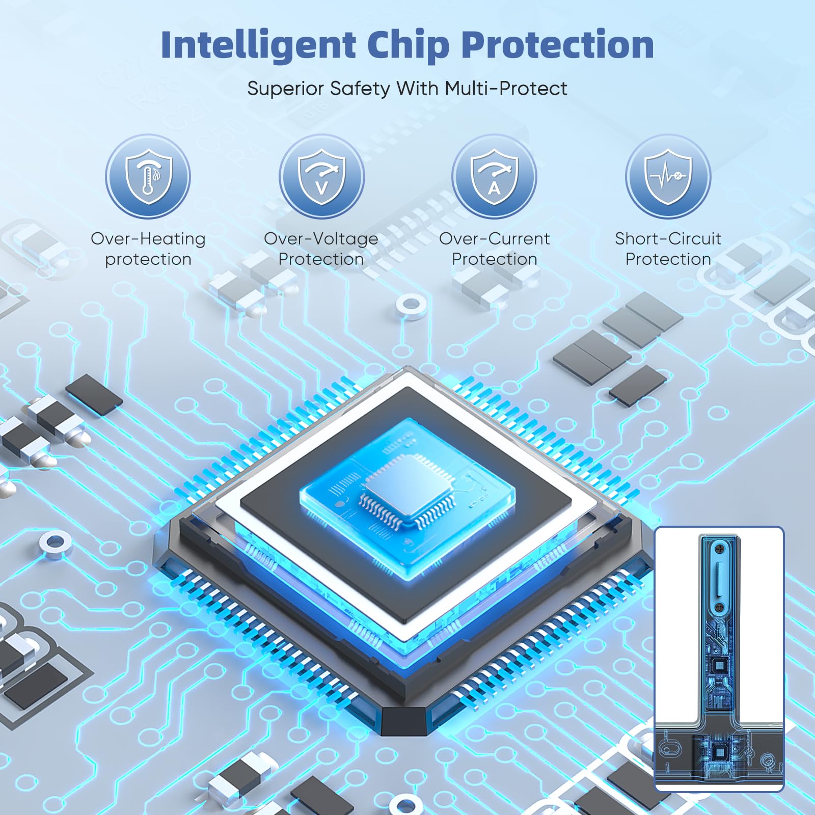 [Switch 1/2 Compatible] FASTSNAIL 9-in-1 Dual-Direction Magnetic Controller Charger for Nintendo Switch 2 2025 & Original & OLED Controller, Fast Charging Dock for Switch 2 Controller Accessories