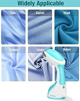 BEAUTURAL Clothes Steamer 1200W Portable Handheld with 260ml Tank Azul view 5