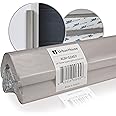 urbanhouse (2-Pack High-Density Corner Guard Edge Protector & Bumper for Parking Garages, Workshops, Baby Proofing Walls and Furniture - Neutral Grey, 24 Inches.