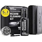Big Fudge Record Cleaning Kit Professional Series - Vinyl Record Cleaner - Includes Vinyl Brush, Cleaning Fluid, Stylus Gel, 