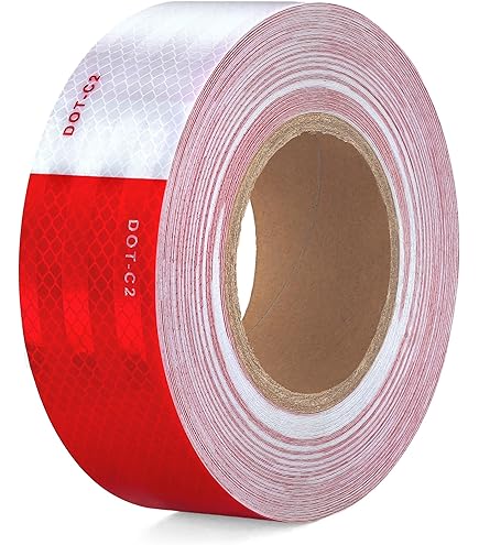 3M 983-326-6 Premium Grade Reflective Tape Reflective Sheeting 6 In Red/6 In - N - Foto 12
