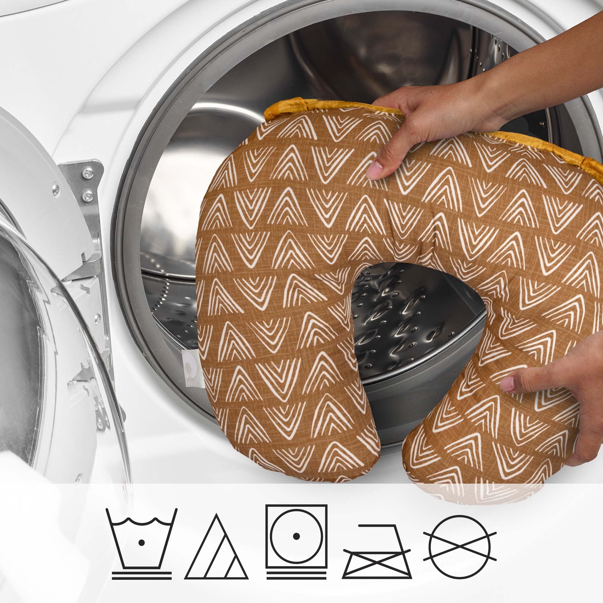 Boppy Tummy Time Prop, Golden Sun with Arrows with Two Removable Toys, A Smaller Size for Comfortable Tummy Time, Attached Toys Encourage Neck and Shoulder Strength Building