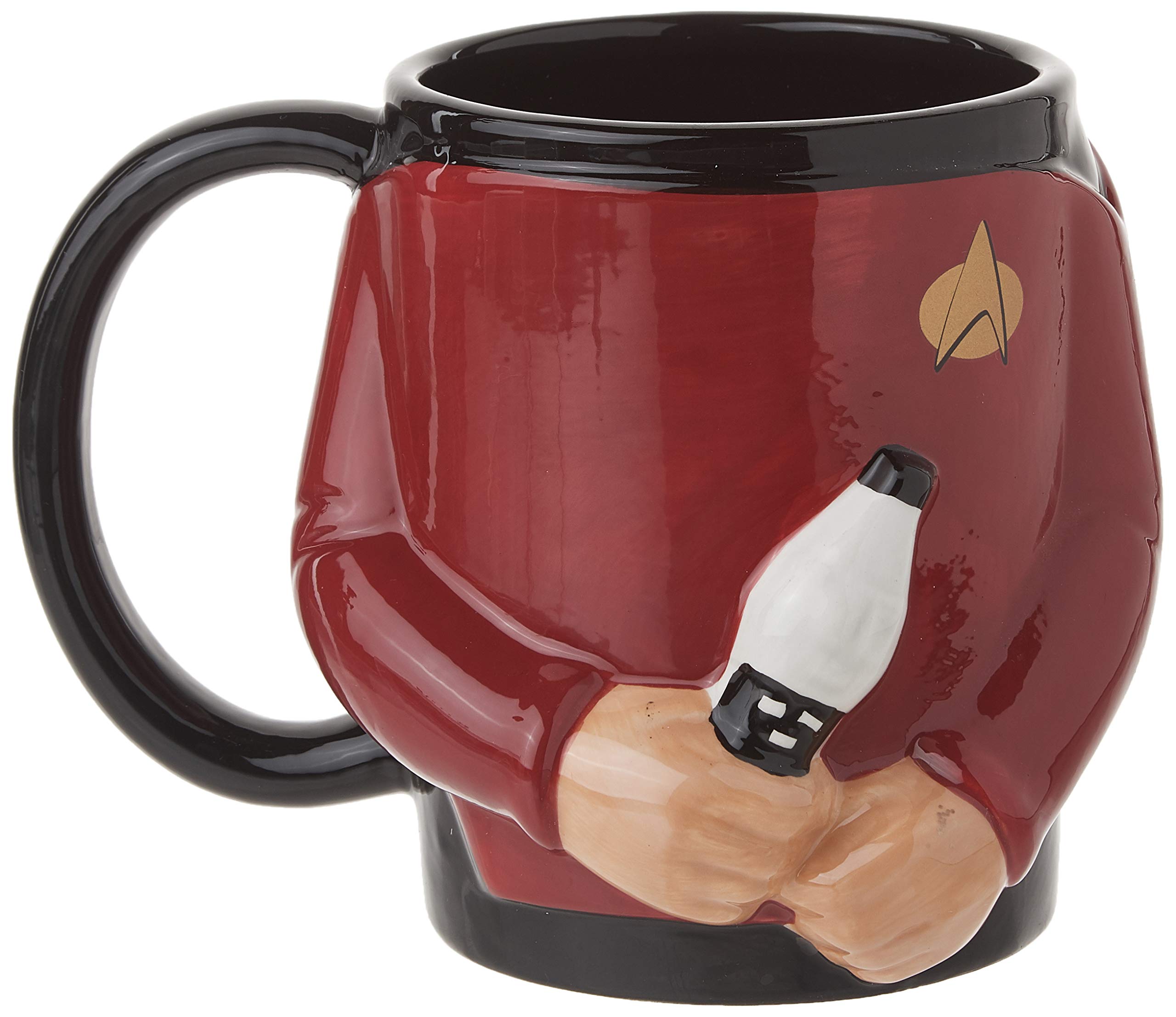 Vandor 55977 Star Trek Captain Picard 18 oz. Sculpted Ceramic Mug