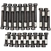 Small Block V8 Head Bolt Set (1966-1997) | Complete Engine Replacement Bolts | 5/8" Hex Head with Teflon Coating