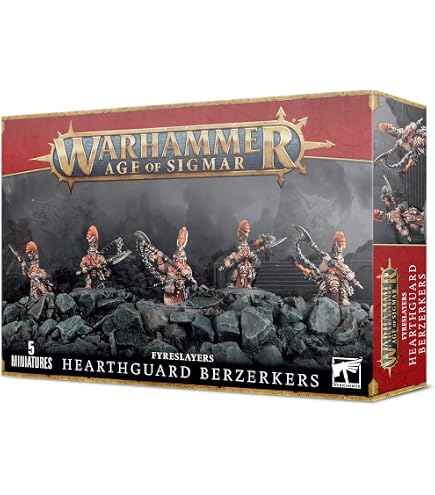 thumbnail image 2 of Auric Runefather & Magmadroth – Fyreslayers – Warhammer Age Of Sigmar – NIB – Games Workshop 2 of 6