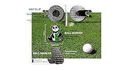 Mulligan Hooligan Panda Ball Marker + Magnetic Hat