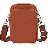 JANKS Small Crossbody Bag for Women Mini Cell Phone Bag Travel Pouch Wallet Purses Adjustable Over Shoulder Strap