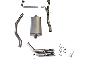 JBA Cat Back Exhaust 04-21 Nissan Titan 5.6L 304SS Pass Side Dual 30-1403