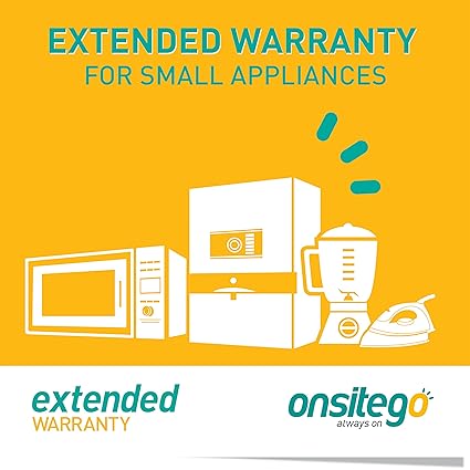 Onsitego 1 Year Extended Warranty for Small Appliances (Rs. 10,001-15,000)
