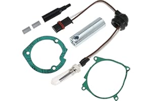 UNRULYSOUL 12V Glow Plug Repair Kit Heater Maintenance Kit for Eberspacher Espar Airtronic 2KW D2 D4 D4S Diesel Parking Heaters, with Filter Screen, Replaces 252069011300 252069100102 252069060001 252069010003