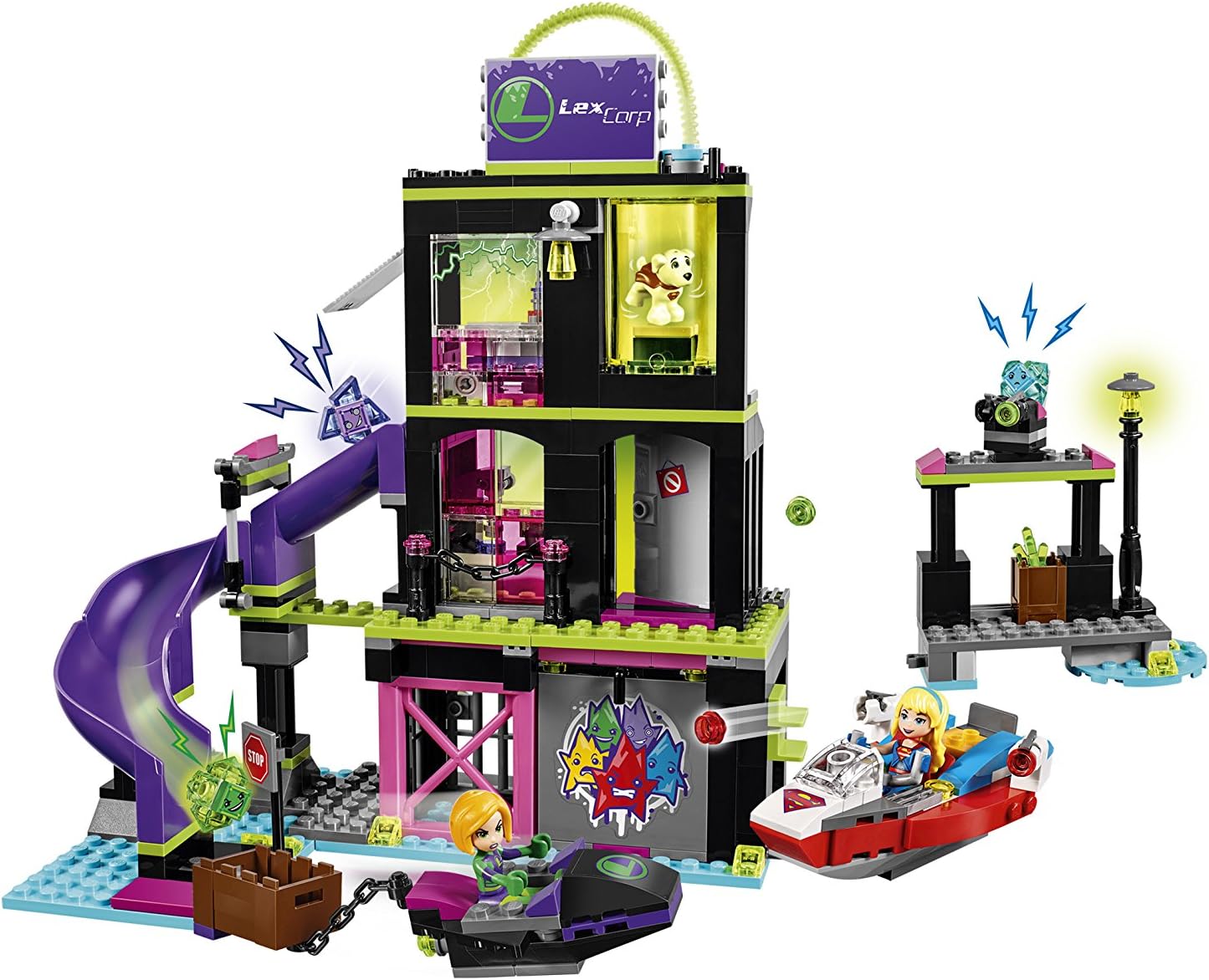 LEGO UK 41238 "Lena Luthor Krypto mite Factory Construction Toy - Image 4