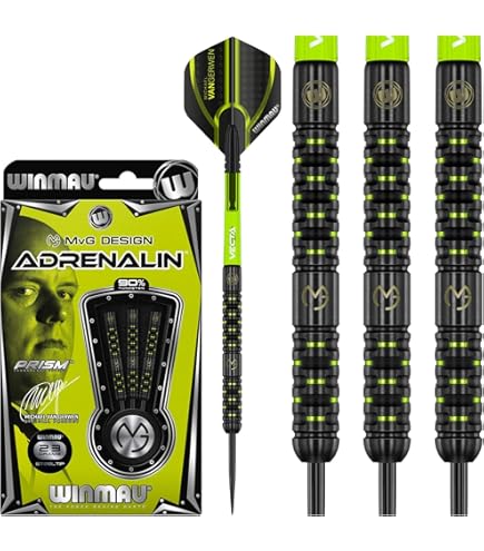 Amazon.com : Winmau Michael Van Gerwyn MvG Trilogy 20g Gram