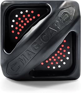 Camco 4-in-1 Magnetic Bumper Cap with Lug Fitting End - Fits Standard RV 4" Square Bumpers, Features Small Holes to Increase Airflow and Block Insects (40311) - Black