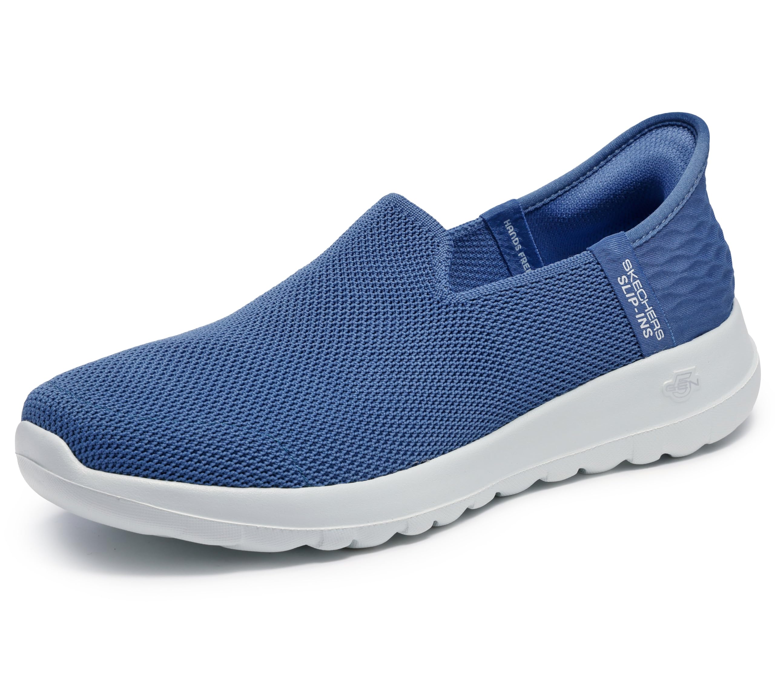 Skechers Women's Go Walk Joy Vela Hands Free Slip-Ins Sneaker, Blue, 7 Image