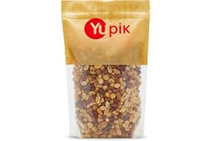 Yupik Mixed Nuts, 1kg, A Blend of Roasted Peanuts, Almonds, Brazil Nuts, Cashews & Hazelnuts, Non-GMO Canola Oil, Cholesterol