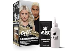 Splat Lightening Bleach Kit, 1 Application, Includes Oxide, Lightening Bleach Powder, Complete Shampoo & Deep Reconstructor C