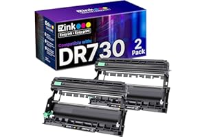 E-Z Ink Compatible Drum Unit Replacement for Brother DR 730 Drum Unit Compatible with HL-L2350DW HL-L2395DW HL-L2370DW HL-L2370DWXL MFC-L2750DW MFC-L2710DW Printer (2 Pack)