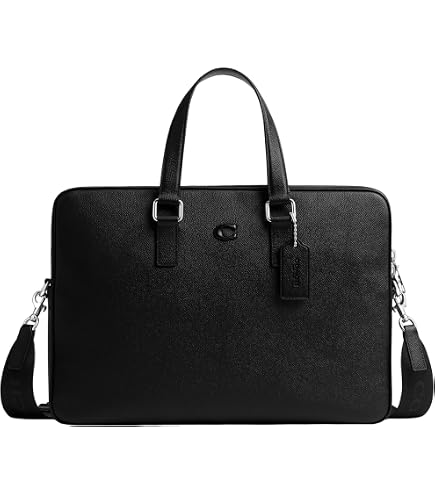 Amazon.com: Isaac Briefcase in Pebble Leather : Clothing, Shoes