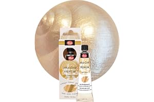 Viva Decor Inka Gold Premium Gilding Wax (906 Old Silver, 1,41 oz) Metallic Acrylic Paint - Craft Paint Set - Effect Paints - Craft Paints Acrylic Sets - Apply, Polish - Done! - Made in Germany