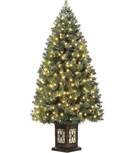 Amazon.com: SZCXTOP 4ft Pre-lit Christmas Tree,Artificial