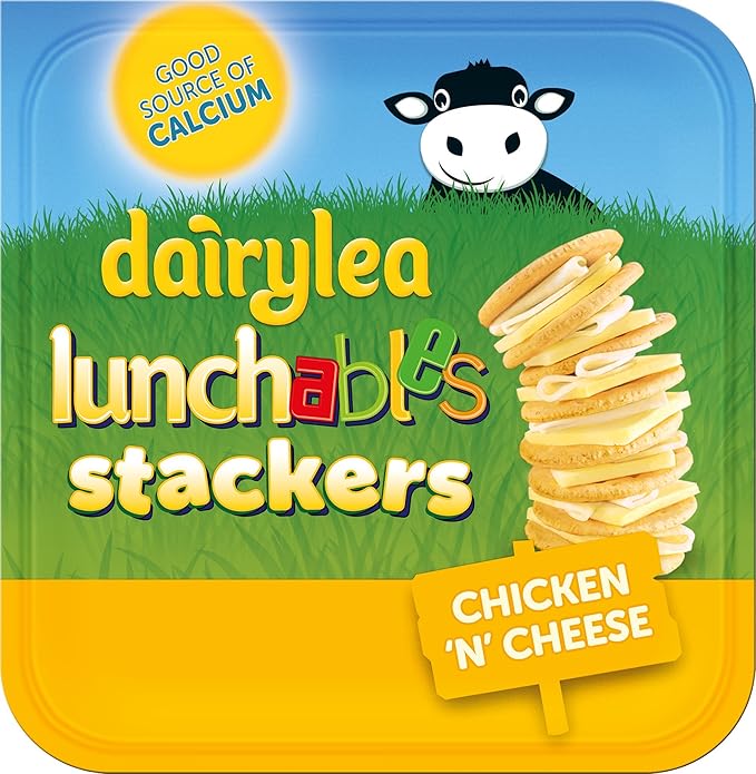 Dairylea Lunchables Stackers Chicken and Cheese, 93.9g Amazon.co.uk